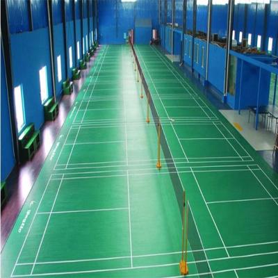 China Topflor Mini Portable Badminton Flooring Basketball Badminton Mat for sale