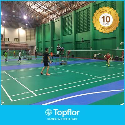 China Cost Effective Badminton Indoor Sport Flooring For Badminton Field for sale