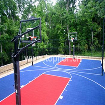 China Basketball Strength Outdoor Basketball Court Interlocking Rubber Tiles For Sale for sale