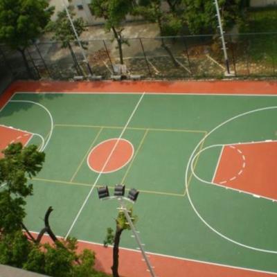 China High Quality Outdoor Waterproof Rubber Basketball Flooring For Basketball Court for sale