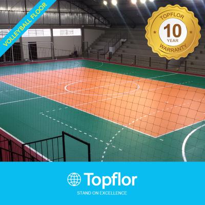 China Basketball Topflor Portable Volleyball Court Flooring Sports Flooring for sale