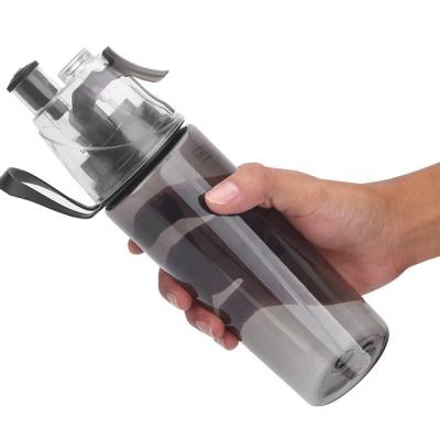 Китай 600ML Sustainable Spray Plastic Bottle Convenient Drinking Way PP Material For Promotional Gift Drinking Bottle продается