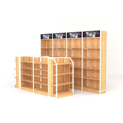 China Corrosion Protection High Capacity Advertising Promotion Supermarket Store Display Rack Shelf for sale