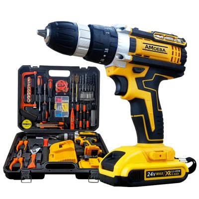 China Cheap Electric Portable Drill Taladro Repair Hand Screwdriver Battery Powered Drill for sale