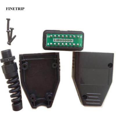 China FINETRIP car factory price! High Quality Universal 16Pin 16 Pin OBDii OBD2 J1962 Connector Male Plug Adapter 1 Piece for sale