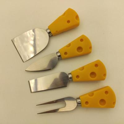 China Viable Wholesale Kitchen Baking Tools Butter Spatula Cheese Knife 4 Pieces Set for sale