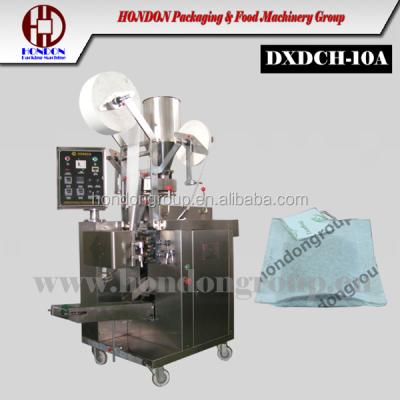 China Full Automatic Beverage Drip Coffee Tea Bag Packing Machine With Cotton Thread And Tag for sale