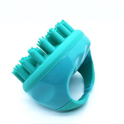 China Factory Waterproof Hot Sales Style Salon Hair Scalp Massager Curly Hair Brush Detangling Silicone Soft Head Soft Brush for sale