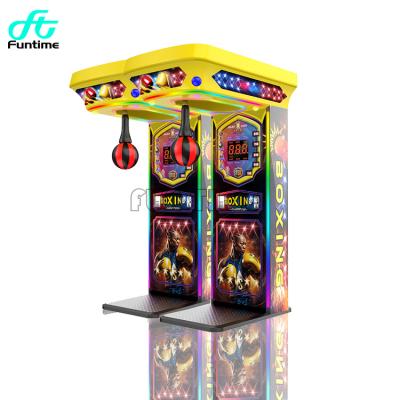 China Coin Operated Game Street Amusement Park Electronic Hammer Boxing Machine Arcade Punch Boxing Machine Price For Sale W700xD1170xH2200mm for sale