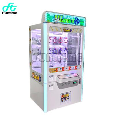 China Factory Price Golden Key Prize Vending Arcade Game Machine Toy Claw Crane Machine Key Master Shoes Vending Machine For Sale W1100xD95xH2120mm for sale