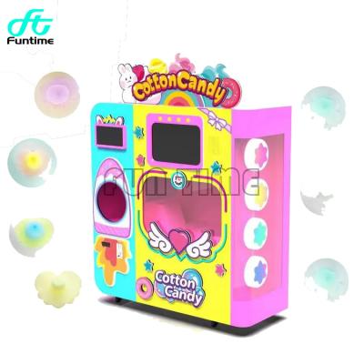 China Coin Operated Cotton Candy Vending Machines/Automatic-Cotton-Candy-Vending-Machine For Sale L135*W68*H212 CM for sale