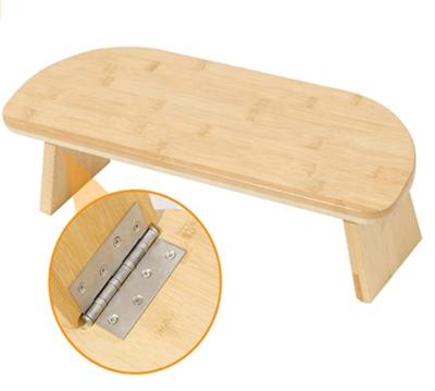 China Special Widely Used Color Durable Natural Durable Rectangle Design Bamboo Meditation Stool for sale