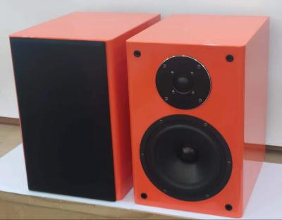 China 2 Spreker van het manier de Hifi Passieve Boekenrek met Pianoverf 6,25 Duimwoofer Te koop