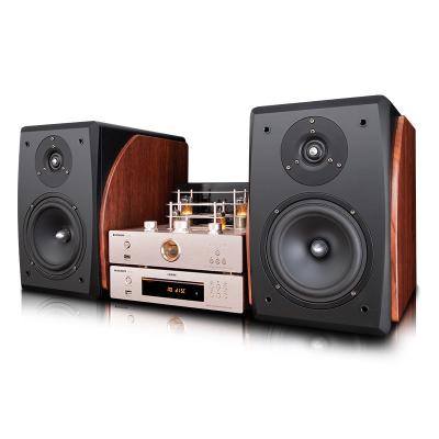 China Wood Color Passive Bookshelf Speaker , Two Way Bluetooth Speaker 8 Ohms for sale