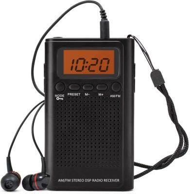 China 2 band AM/FM stereo draagbare digitale radio met LCD-scherm Te koop