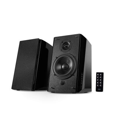 China Wooden Bookshelf Speakers With TWO-WAY Audio Crossover and Medium Bass for Sound for sale