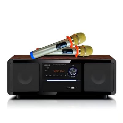 China Impressive 2 Channel Stream Music Active Bookshelf Speaker With Remote Control and Mircophone for sale