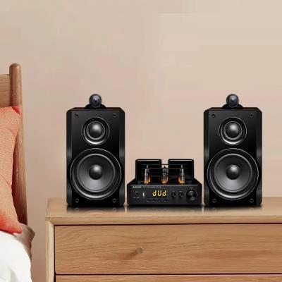 China 40W Output Power Bluetooth Bookshelf Speakers for Immersive Audio Battery-Powered for sale