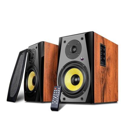 China 2-Way Cabinet Design Bookshelf Speaker with 40W Active Power and USB Connectivity for sale