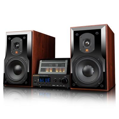 China 10-120Watts Modern Bluetooth Bookshelf Speakers with 45-20khz Frequency Response for sale