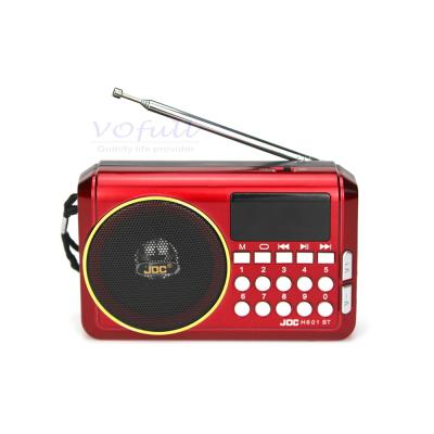 Chine FM/MW/SW 3 bandes Café/Radio portable rechargeable en bois avec haut-parleur intégré et fente USB/TF à vendre