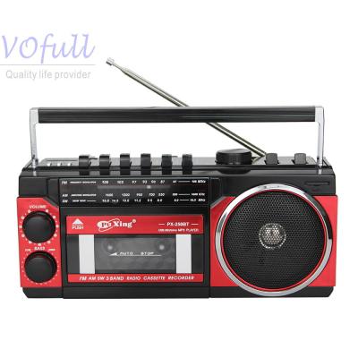 China USB/TF Slot Portable Radio Player Powered by Rechargeable Battery Pack for Coffee/Wooden Enthusiasts for sale