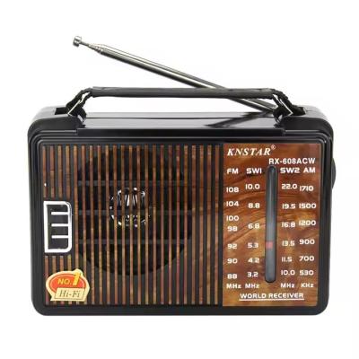 Chine Radio portable avec port USB pour jouer de la musique avec batterie rechargeable à vendre