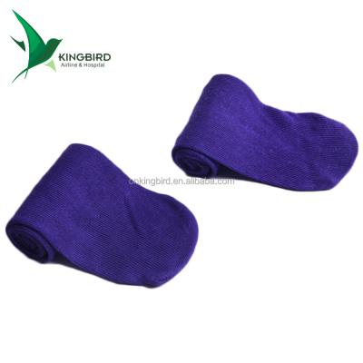 China Business Travel Airline Foot Socks Anti-slip Disposable Sleep Tube Socks For Gift for sale