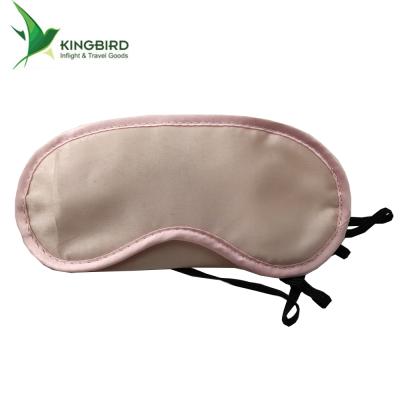 China Dark Circles High Quality Custom Printed Soft Spot Airplane Eye Mask / Eye Cover for sale