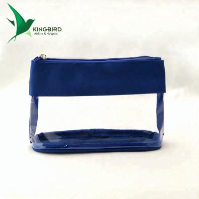 China Portable Promotional Portable White PVC Cosmetic Pouch For Travel for sale