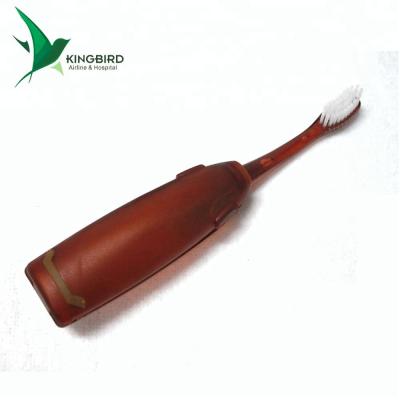 China A Folding Travel Disposable Cheap Disposable Used Portable Toothbrush With Cup For Hotel for sale