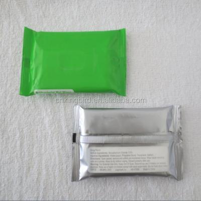 China Disposable Single Pack Nonwoven Wet Cleaning Towels for sale