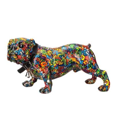 China Newest Hot Selling Trendy Fashion 3D Printing Dog Sculpture Model Gift Craft For Home Decoration for sale