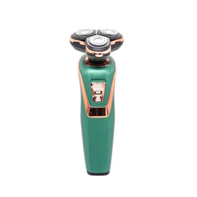 China 2021 New Arrivals 3D Blade Triple Floating Head Electric Shaver For Men Rechargeable Portable Shaving Machine for sale