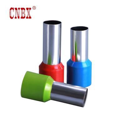 China Copper& Brass Pin CNBX E4009 E6012 E10-12 Ferrule Cable Crimp CE CE Weld Insulated Rope End Terminals for sale