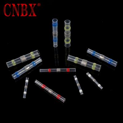 China Wire Connecting CNBX Factory Supply Colorful Red Blue Heat Shrink Solder Solder Wire Electrical Connectors for sale