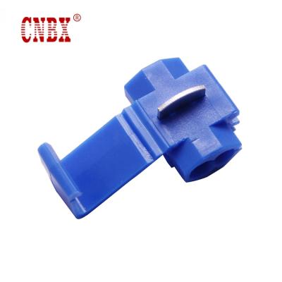 China CNBX Crimp Blue Copper Quick Lock Splice Wire Connector 878101 for sale