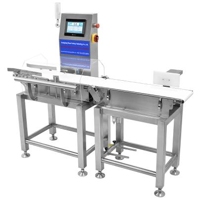 China Industrial Weight Function Weight Checker Checkweigher Machine For Bottle Caps for sale