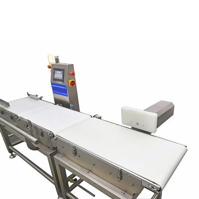 China Weight Function Food Weight Checker Conveyor Check Weigher Online Scales Check Weigher for sale