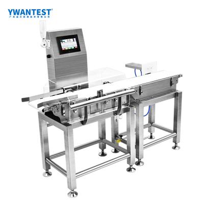 China Stable Wholesale Checkweigh Machine Touch Screen Performance Check Weigher Online Weighing Machine for sale