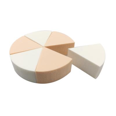 China Hot Selling Sponge New Arrivals Cream Color And Nude Pink Mini 6 Pcs Makeup Sponge Set for sale