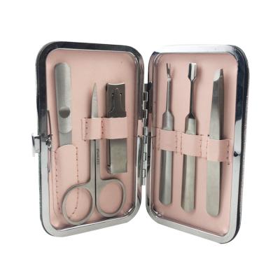 China Stainless Steel +PU Leather Professional Travel Grooming Kit Luxury Manicure Set Pedicure Tools Professional Pedicure Kit Nail Clippers Tool for sale