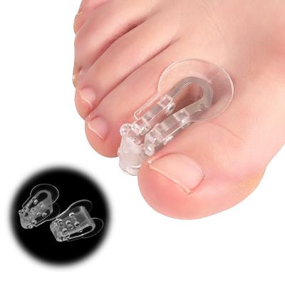 China Hot Sale Toe Spacers Overlapping Toe Corrector with SEBS for Toe and Bunion Pain Relief Overlapping Toe Corrector for sale