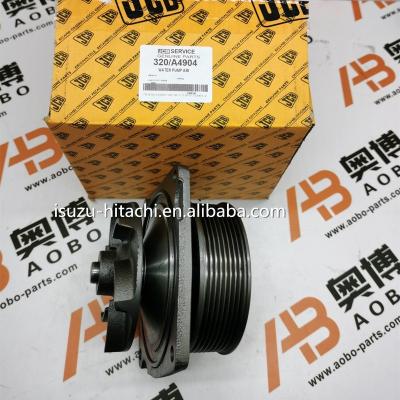 China 3CX Backhoe Loader Spare Parts 320/A4904 320-A4904 320A4904 Water Pump For JCB 3CX Backhoe Loader Parts for sale