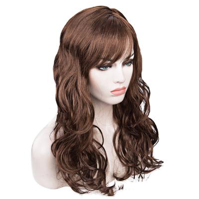 China Fashion Women Costume Party Human Hair Headband Water Fiber Wigs Colorful Synthetic Ladies Cosplay Long for sale