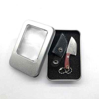 China YJXJ Damascus Hunting Knife Steel Main Chain Knife Small Mini New Arrival Non-variable Kitchen for sale