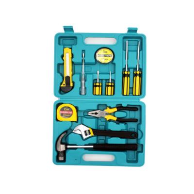 China Wholesale Repair Toolbox Kit 12pcs Home DIY Tools Household Repair Tool Kit For Sale for sale