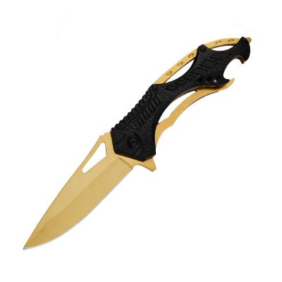 China Belt Clip Hot Sale Black Steel Outdoor Self Defense Survival Knife for sale