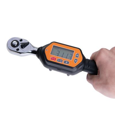 China 60NM Handle Stainless Steel Buzzer Instrument Power Tool Digital Manual Torque Wrench and Mini LED Display Torque Wrench Repair for sale