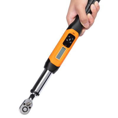 China Maintenance High Precision Industrial Adjustable Industrial Carbon Steel 3/8 LCD Display Wrench Digital Torque Wrench for sale